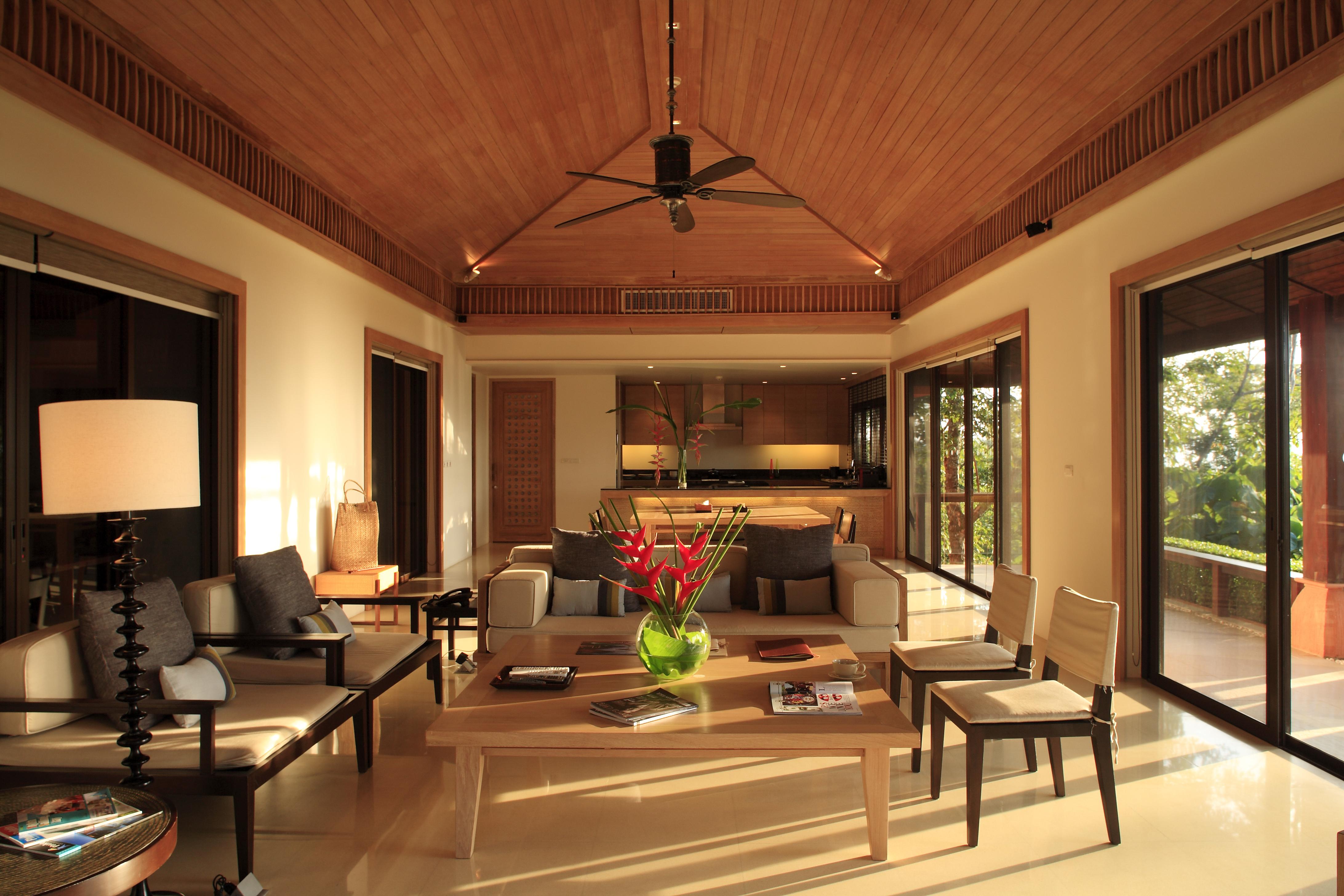 Sri Panwa Phuket Luxury Pool Villa Hotel - Sha Plus Exteriör bild A living room at the Taj Bengal