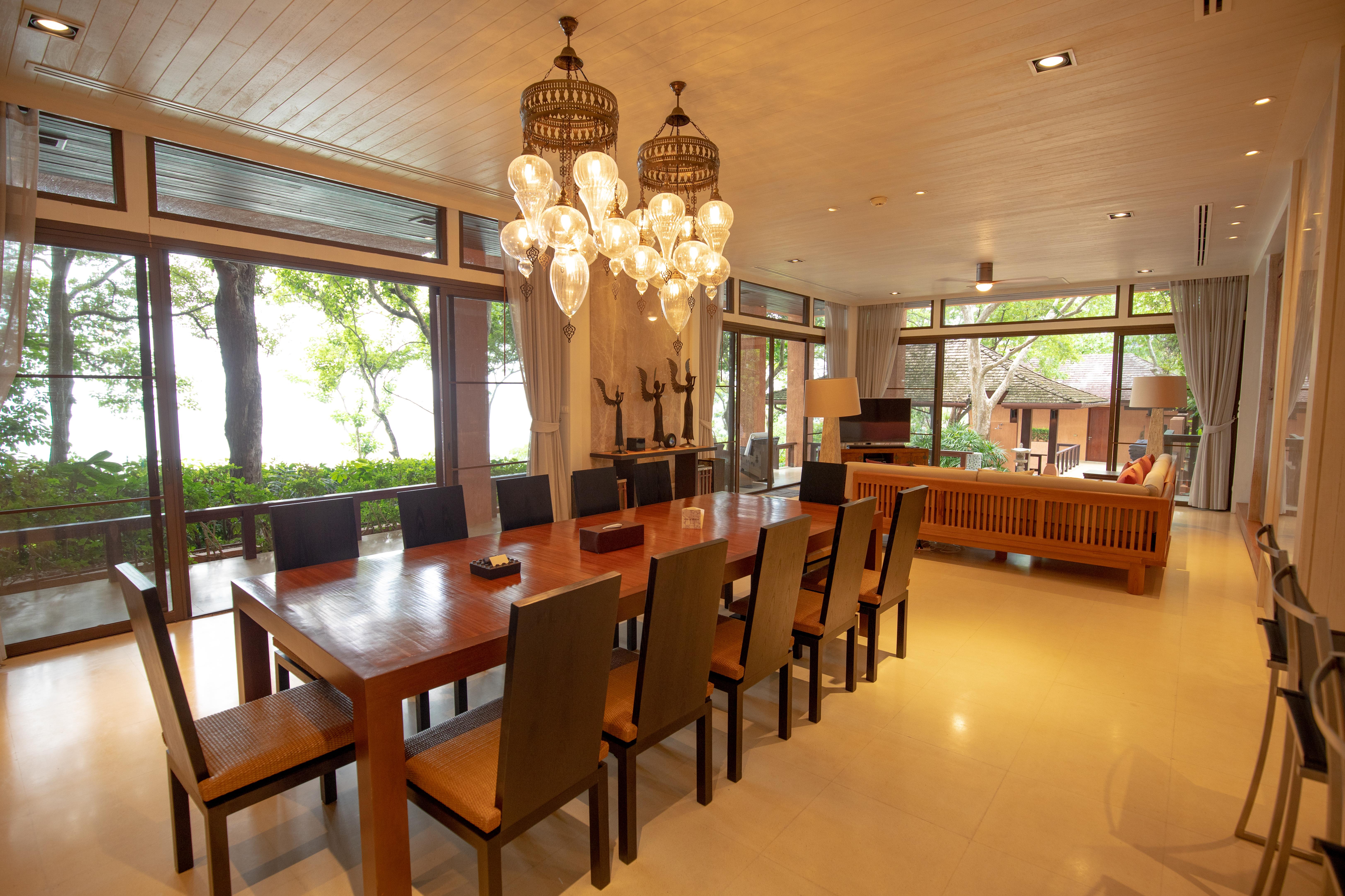 Sri Panwa Phuket Luxury Pool Villa Hotel - Sha Plus Exteriör bild Interior of a villa at the resort
