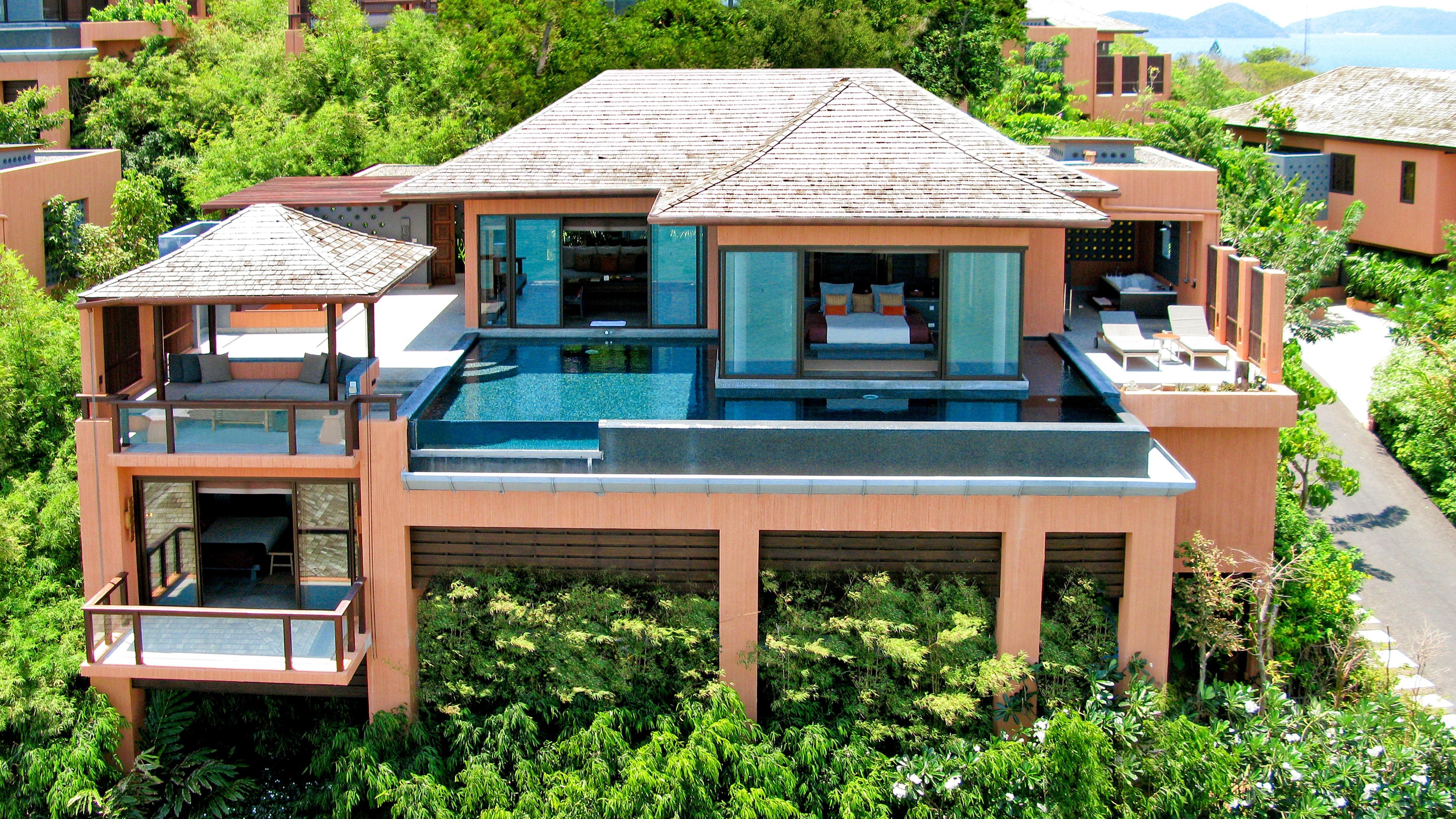 Sri Panwa Phuket Luxury Pool Villa Hotel - Sha Plus Exteriör bild Villa at the resort