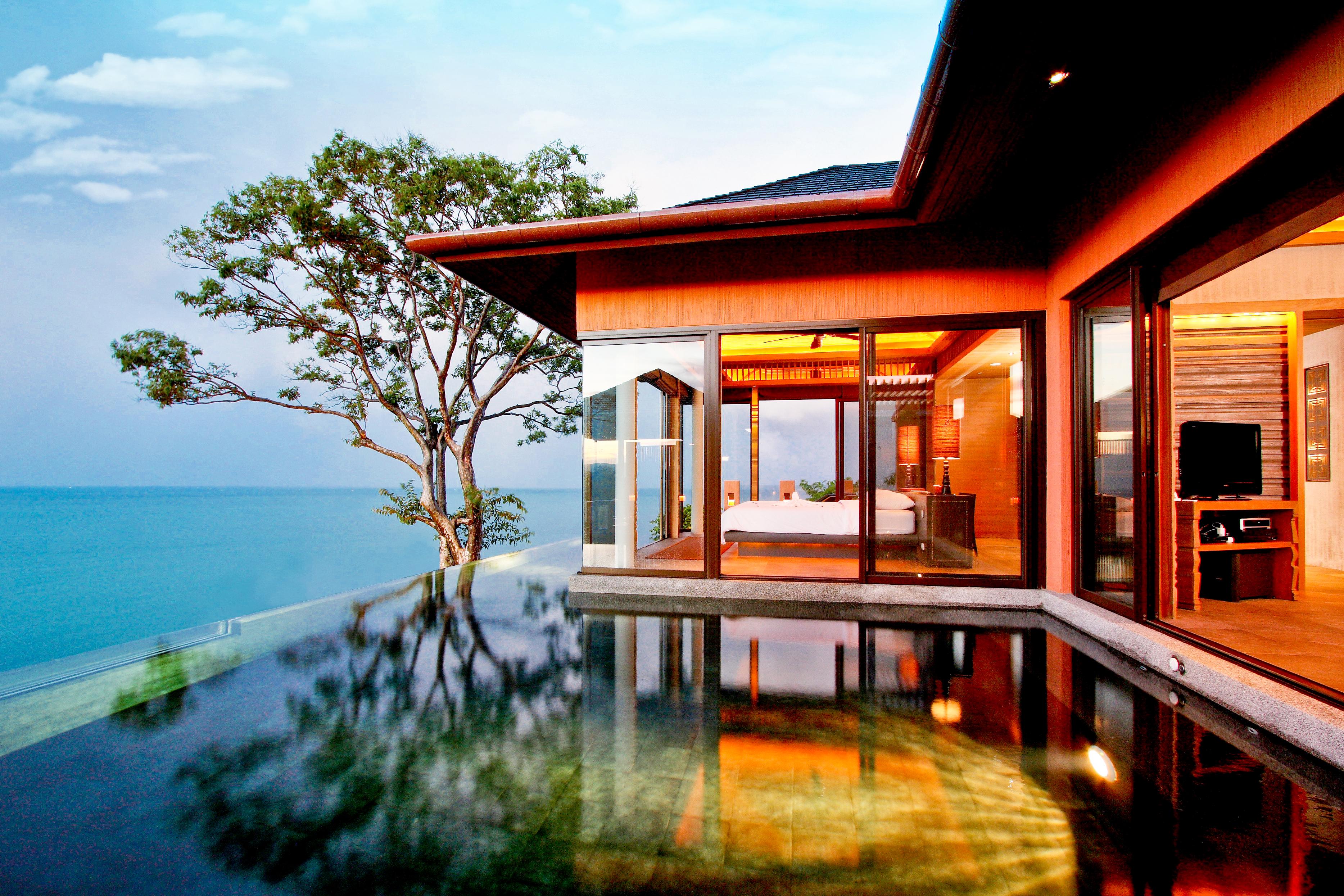 Sri Panwa Phuket Luxury Pool Villa Hotel - Sha Plus Exteriör bild A villa at the resort